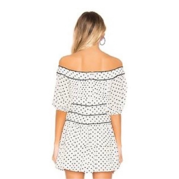 REVOLVE Lovers + Friends Polka Dot Mini Dress Size XS - Picture 2 of 9